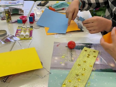 Weihnachtsbasteln (10.12. 11.12) an der Oberschule Taucha