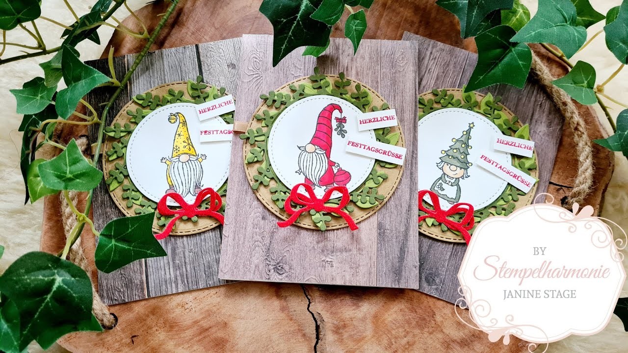 Weihnachtskarte selber basteln 6 (2020) | Stempelharmonie
