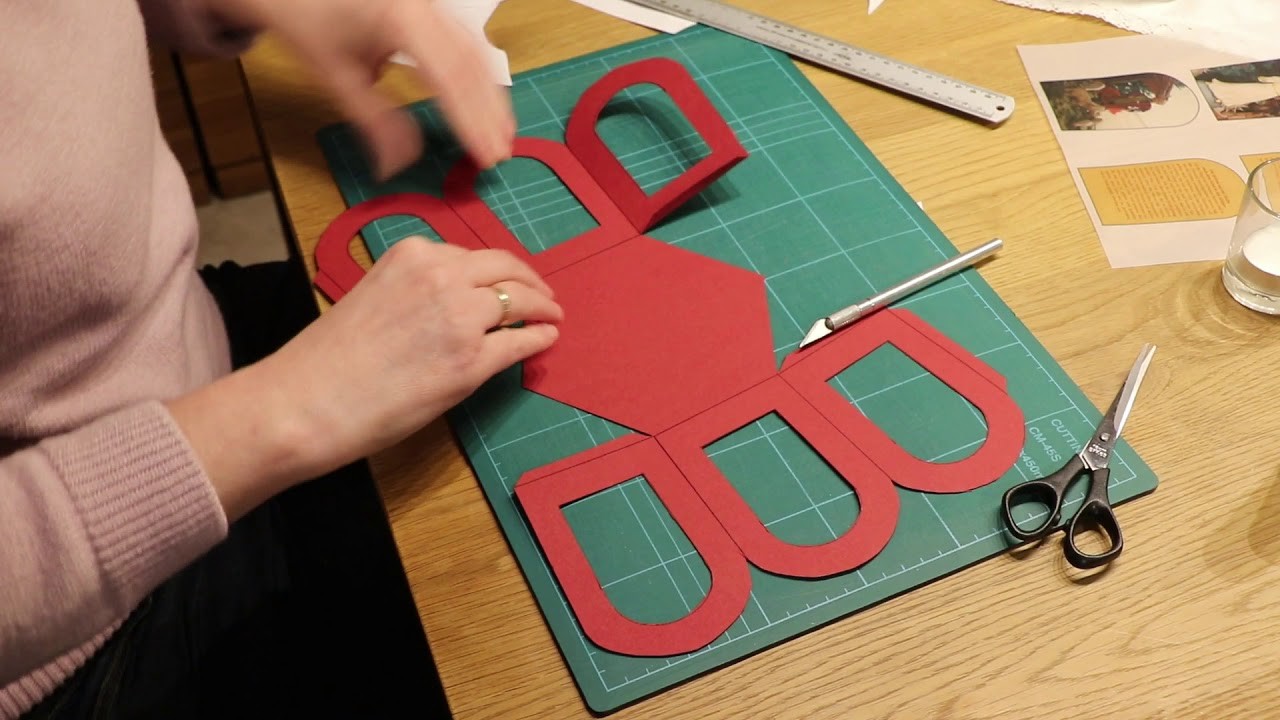 Wir basteln eine Weihnachtslaterne