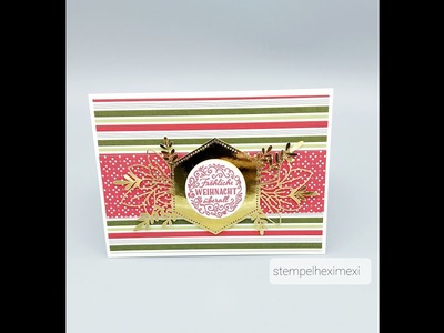 12 Karten Weihnachten Karte Nr. ! Weihnachtliche Grüße Stampin'Up!