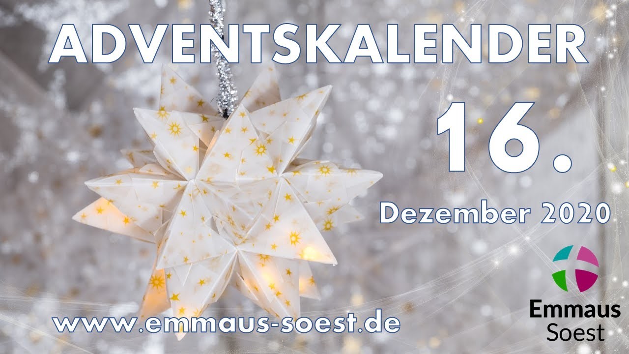 16. Dezember 2020 - Weihnachtskarte Basteln