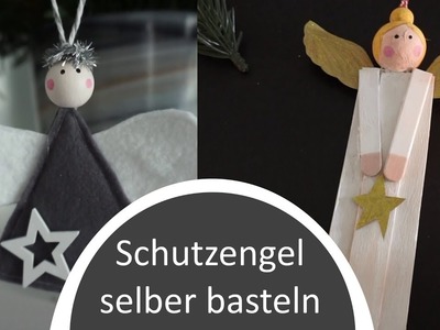 2 Engel DIYs - Schutzengel selber basteln: eine last-minute Geschenkidee