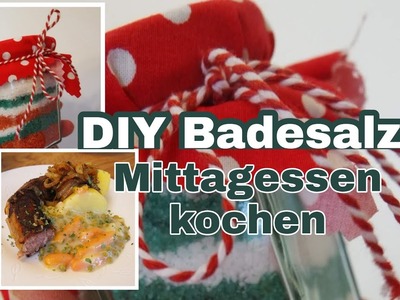 3. Advent Vlog: DIY Last-Minute Weihnachtsgeschenk Badesalz und Regionale Eichsfelder Küche
