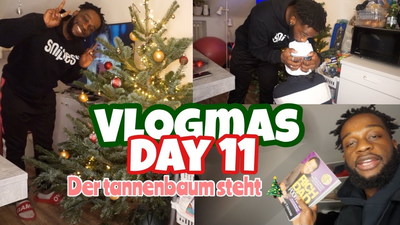 ICH DEKORIERE MEINEN ERSTEN WEIHNACHTSBAUM.  ICH WURDE GEZWUNGEN ???? VLOGMAS #11 II WESLEY THOMPSON