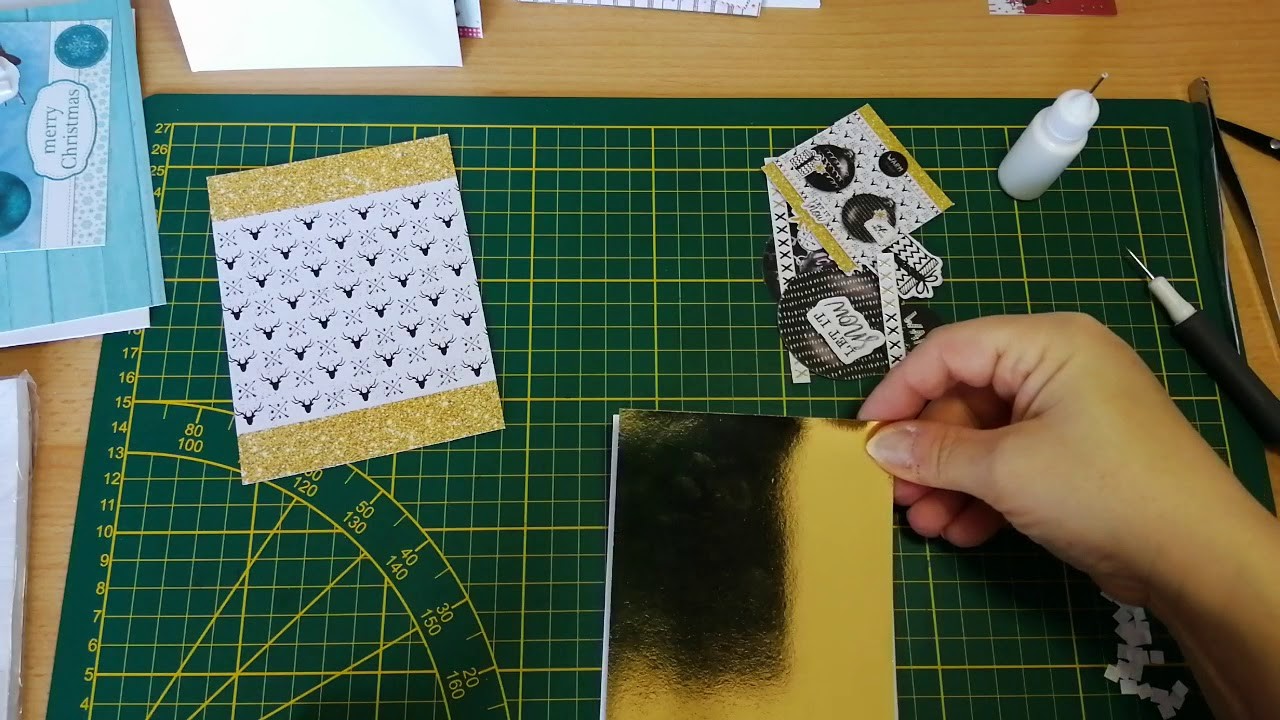 Karten aus einem 3D DIE-CUT IMAGES Block und aus den DIY Card making blöcken