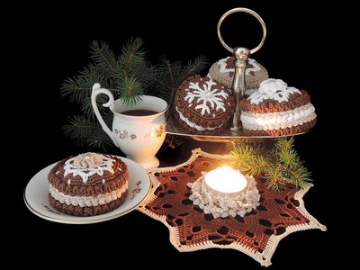 Kekse Weihnachtsgebäck HÄKELN Cookies CROCHET