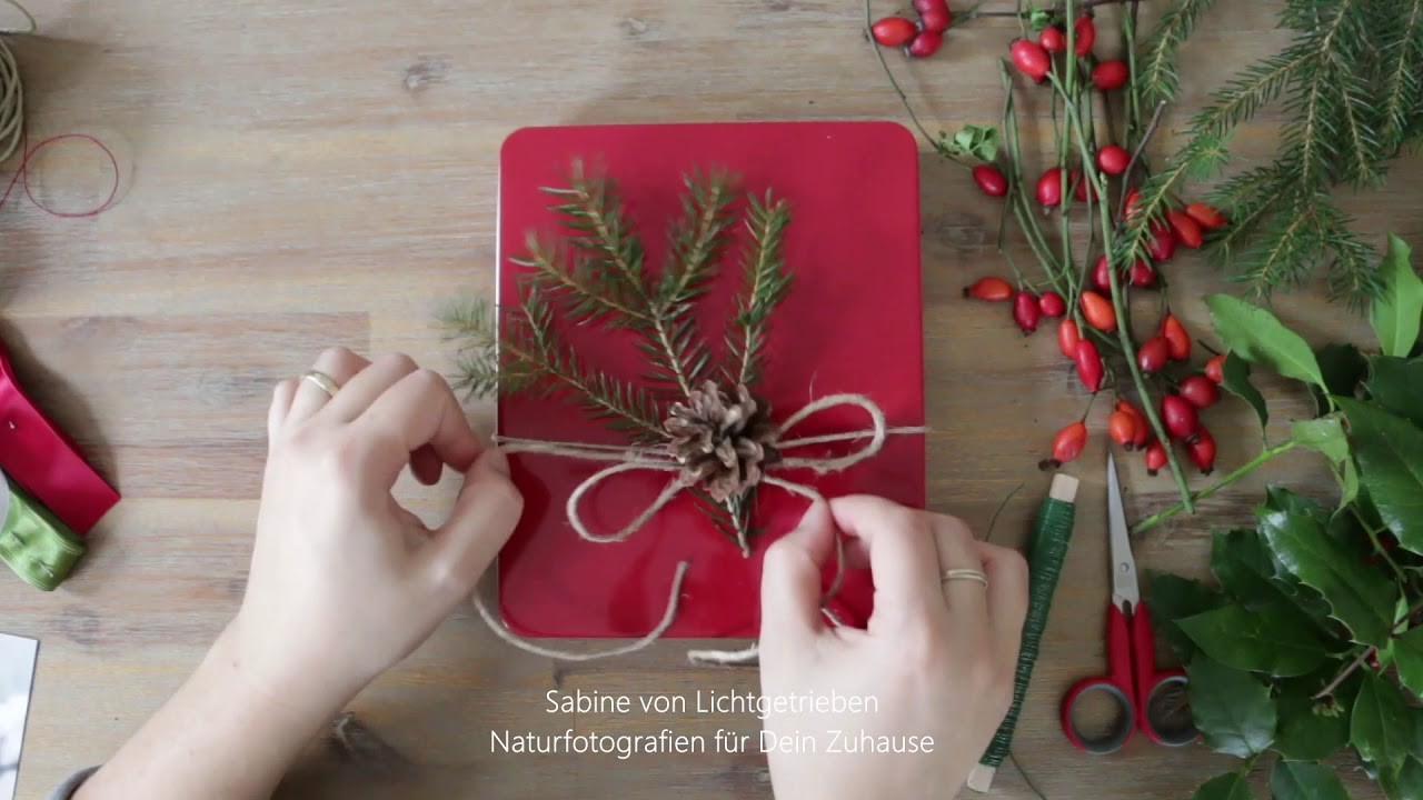 Lichtgetrieben - Geschenke verpacken Weihnachten