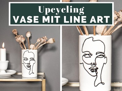 Line Art DIY - Vase verzieren | Tutorial | muckout.de – Bastel-Sets & DIY-Anleitungen