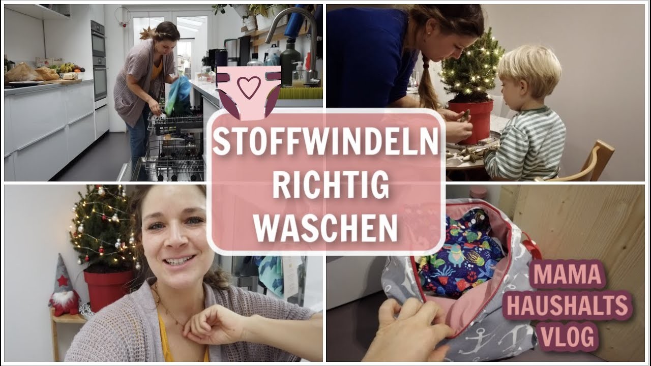 STOFFWINDEL WÄSCHE l UNSER WEIHNACHTSBAUM ???? l HAUSHALT l HelloCathi