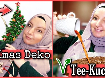 Vegane Türkischer Teekuchen | Weihnachtsbaum schmücken? ????| DIY Weihnachtsdeko | Balkon | Weekly Vlog