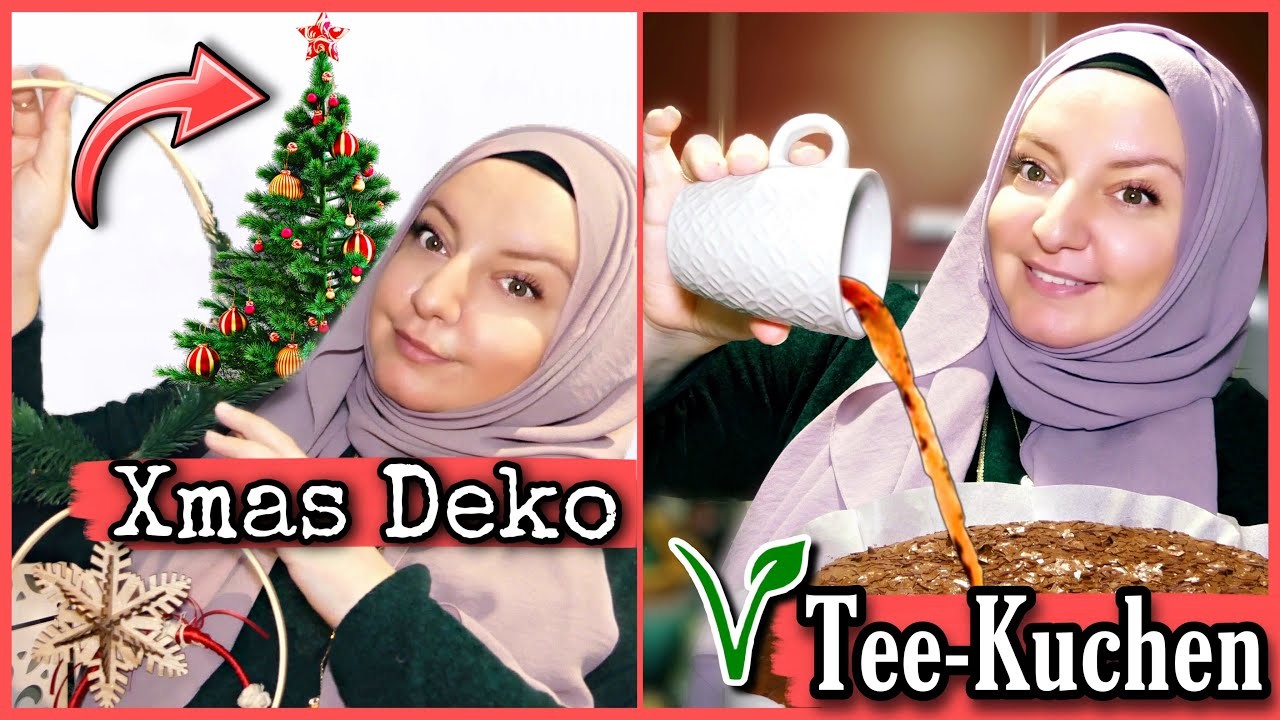 Vegane Türkischer Teekuchen | Weihnachtsbaum schmücken? ????| DIY Weihnachtsdeko | Balkon | Weekly Vlog