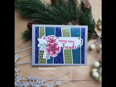 Weihnachtskarte mal anders - Stampin' Up!