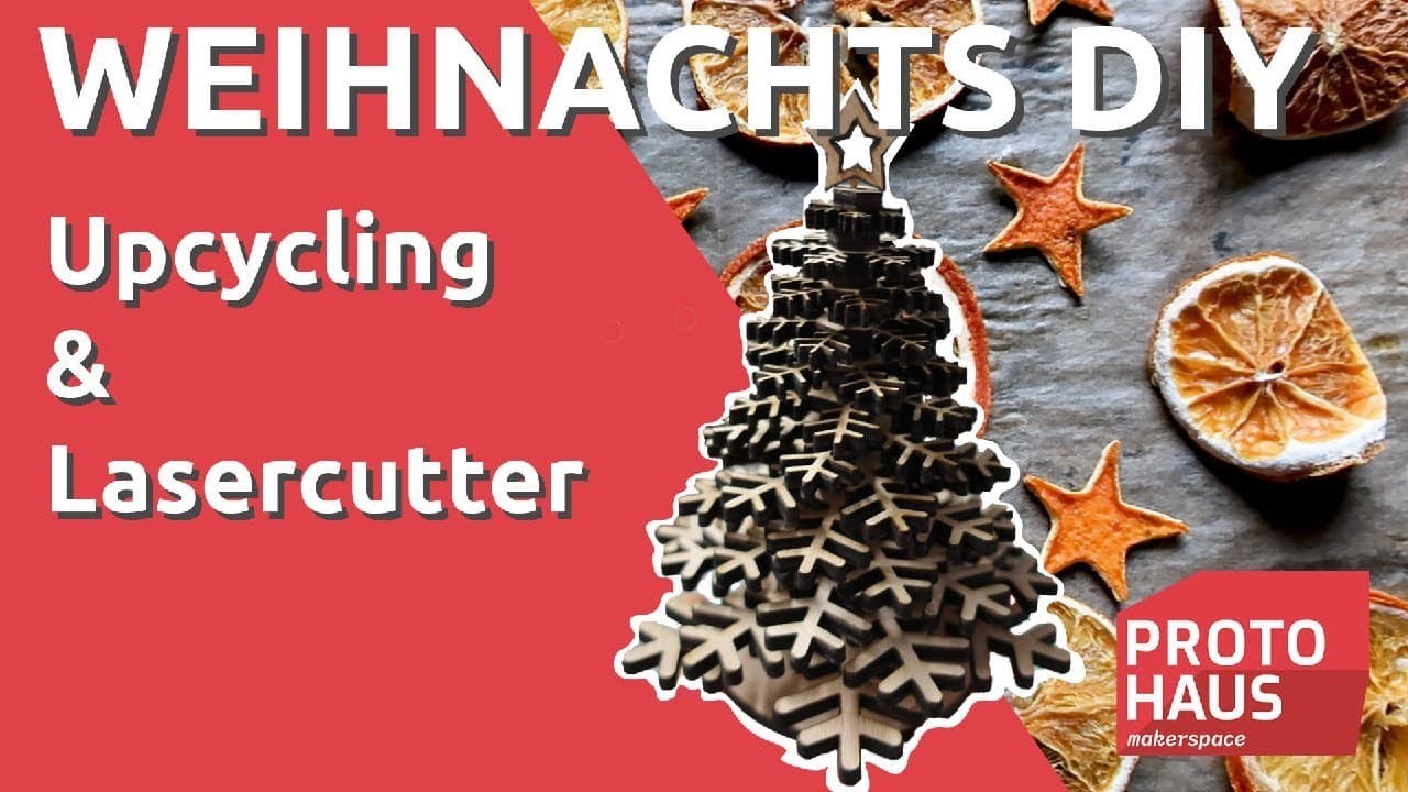 WEIHNACHTSSPEZIALl! Upcycling & Geschenke Lasern! [DIY Tutorial]