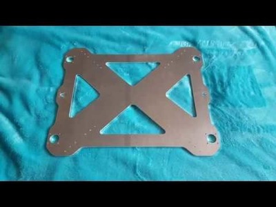 3D Drucker Druckbett Fräsen DIY Aluminium