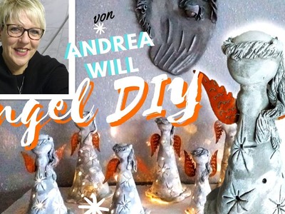 DIY || Geschenke Basteln für Weihnachten: Engel DIY WEINACHTSGESCHENK  - von Andrea Will