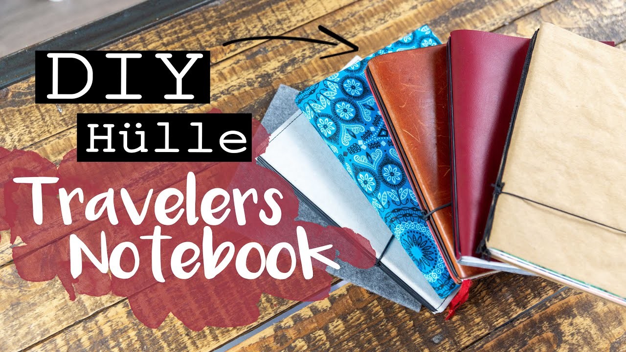 DIY Hülle für Kalender Travelers Notebook - X17 Hülle selbst machen