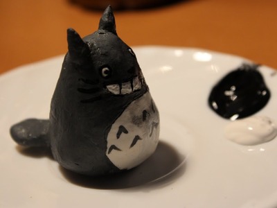 DIY: Mini Totoro [clay]