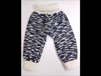 Gestrickte Pumphose, Strickanleitung