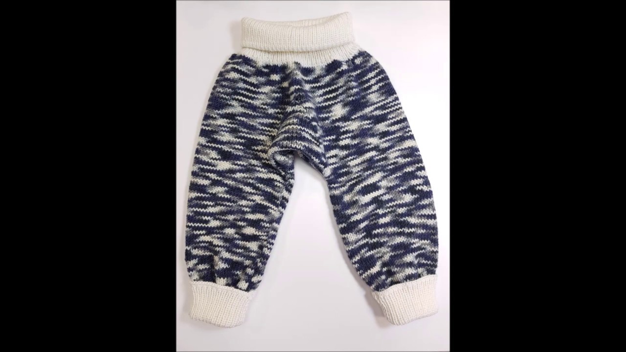 Gestrickte Pumphose, Strickanleitung