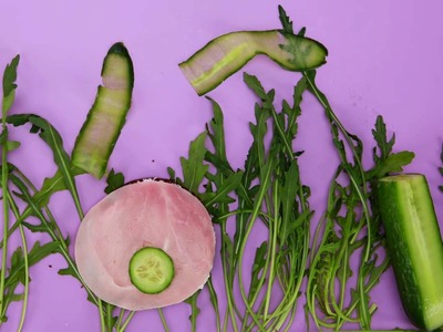 Gesunde Snacks für Kinder - Schweinchen: Es geht um die Wurst