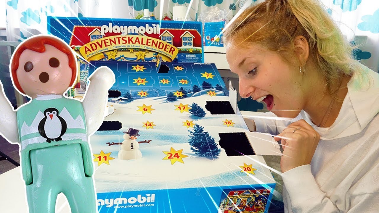 HEIMLICH ADVENTSKALENDER AUSPACKEN mit Emma Vogel & Nina | Playmobil Real Life Vlog