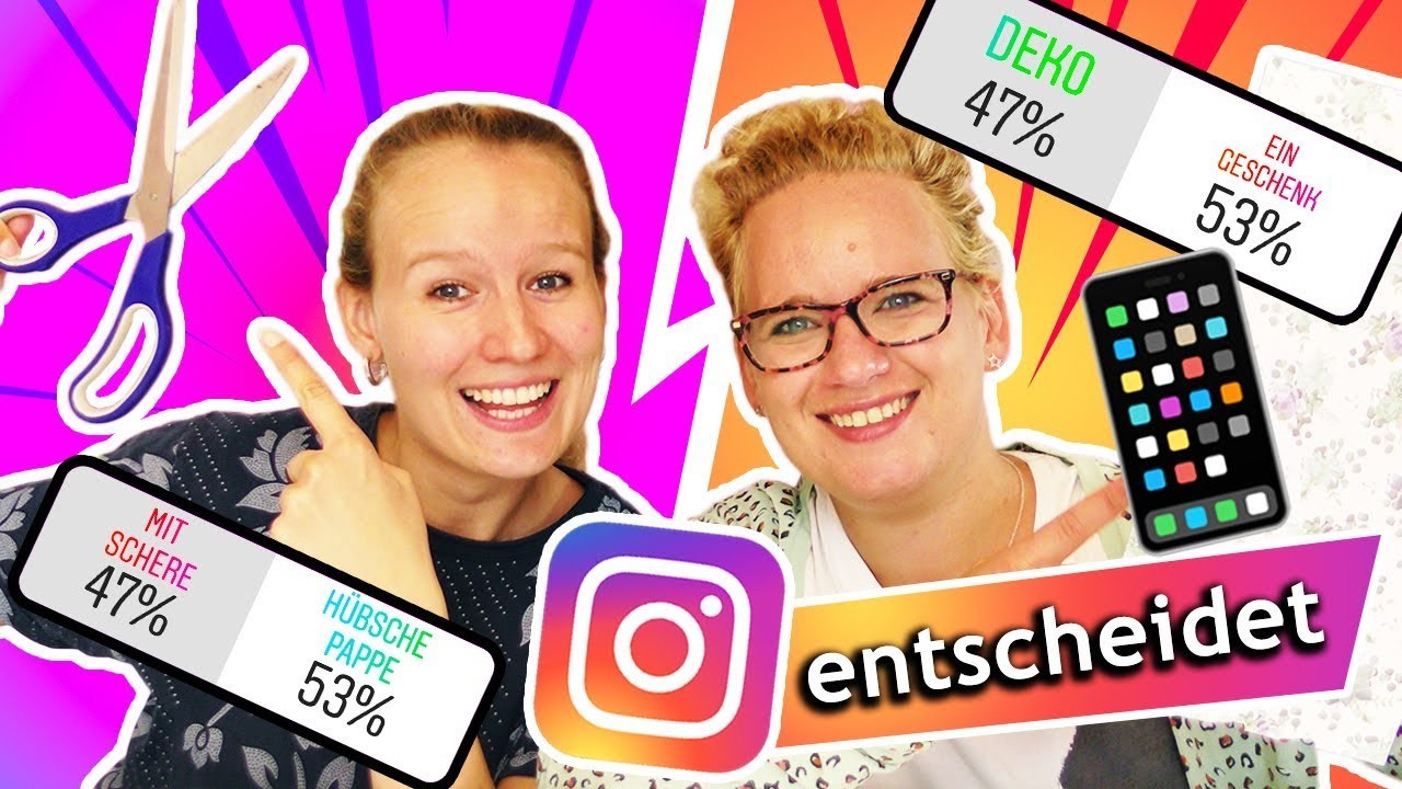Instagram entscheidet unsere Sonntags Challenge! Eva vs Kathi | Überraschung Sonntagschallenge #131