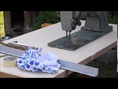 Nähtischplatte, für eine Adler 220, selbst gebaut.(Part I)