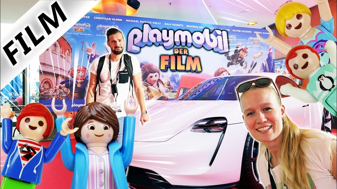 Playmobil Film Deutsch KAAN + KATHI MIT FAMILIE VOGEL UND MARLA AUF KINOPREMIERE!