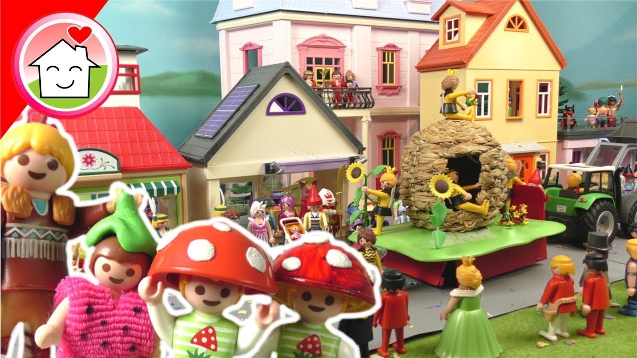 Playmobil Film deutsch - Rosenmontagsumzug mit Familie Hauser - Fasching Karneval Kinderfilm