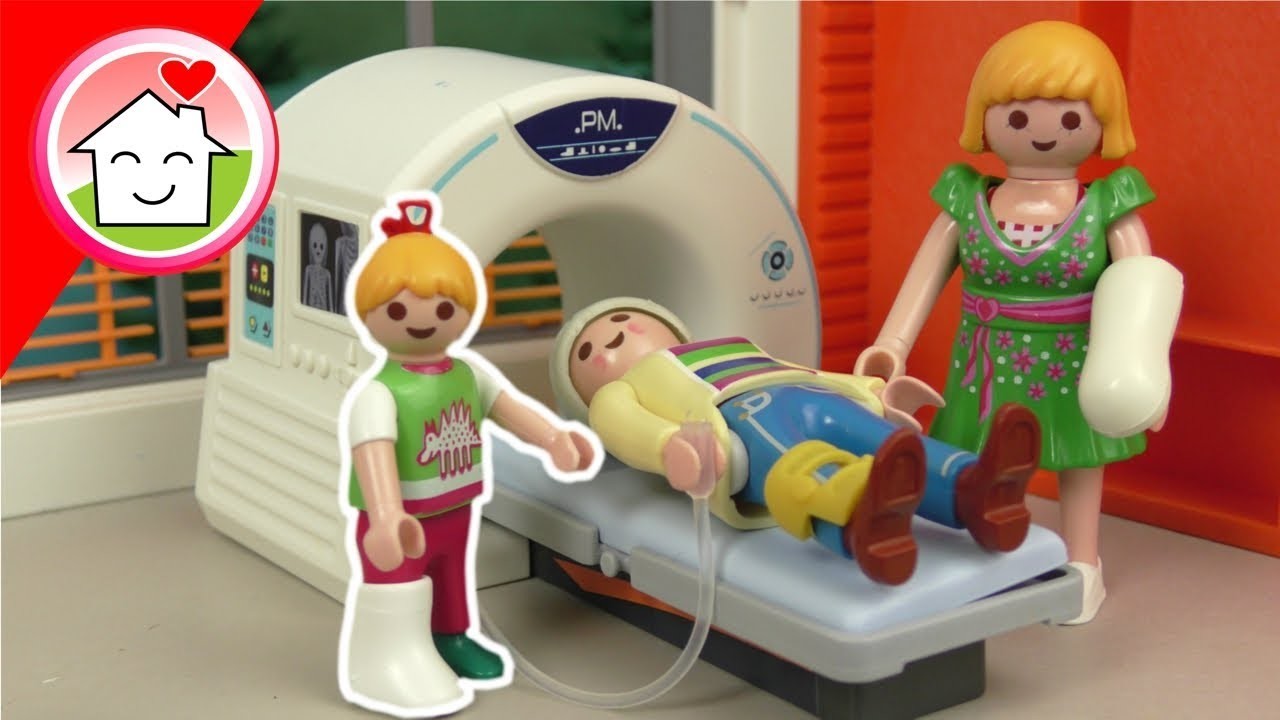 Playmobil Film Familie Hauser - Krankenhaus Geschichten für Kinder im Mega Pack