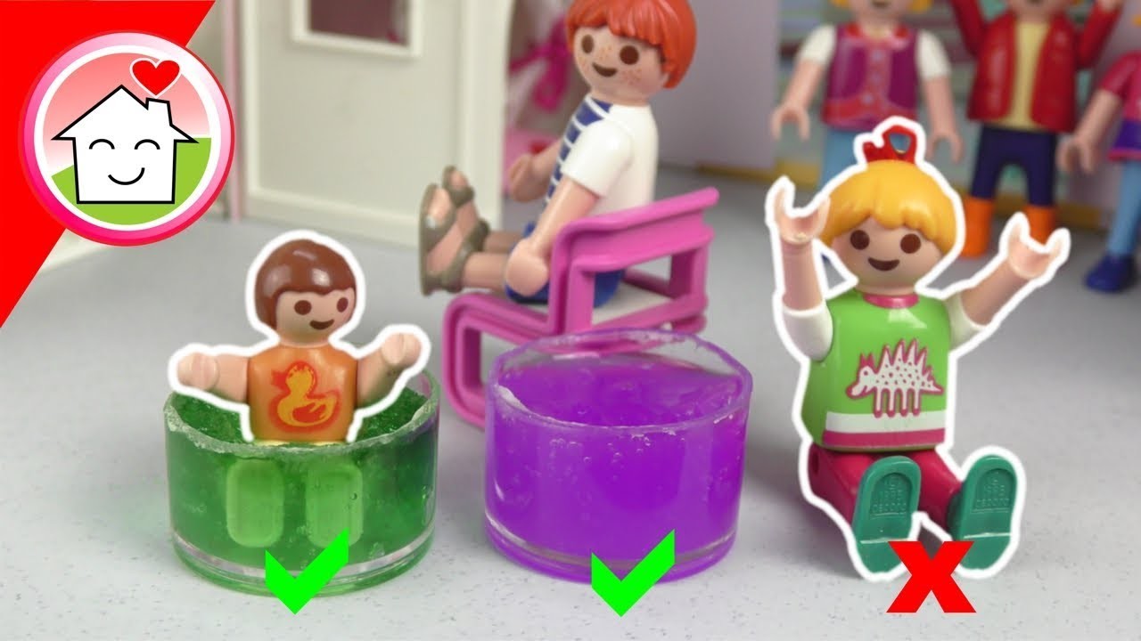 Playmobil Film Familie Hauser - Wähle nicht den falschen Platz - Anna und Lenas Party Challenge