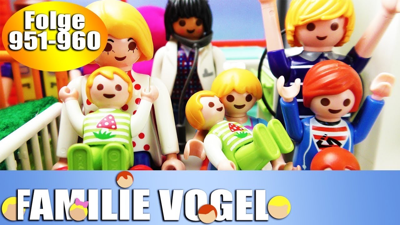 Playmobil Filme Familie Vogel Folge 951-960 Kinderserie Videosammlung Compilation Deutsch