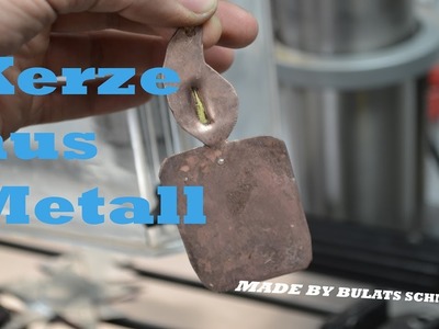 WEIHNACHTS. DEKO. DIY. KERZE AUS METALL