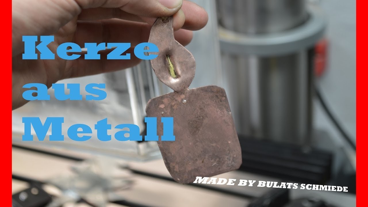 WEIHNACHTS. DEKO. DIY. KERZE AUS METALL