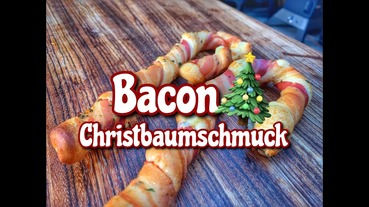 Bacon Christbaumschmuck -  schmeckt super und sieht toll aus -- Westmünsterland BBQ #grillzember
