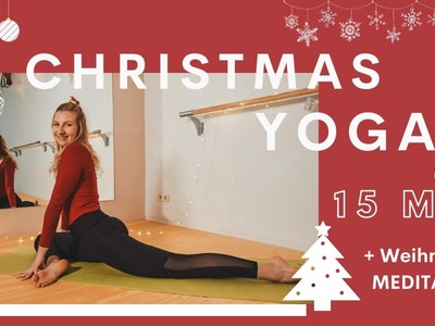 Christmas Yoga Flow + Meditation | Yoga für eine besinnliche Weihnachtszeit