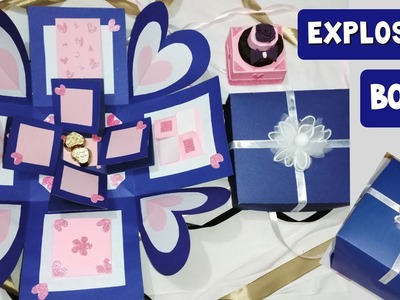 Handmade gift idea (explosion box)