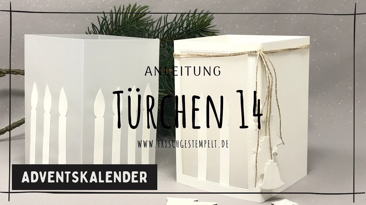 Türchen 14????Adventskalender 2020 Steckenpferdchen????Windlicht Advent????DIY????Tutorial