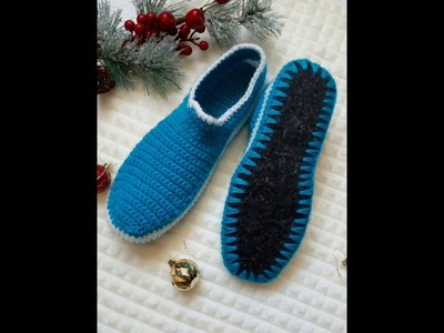 #вязаныетапочки #crochetslippers #вязаниекрючком#вязание#handmade#трикотажнаяпряжа #домашниетапочки