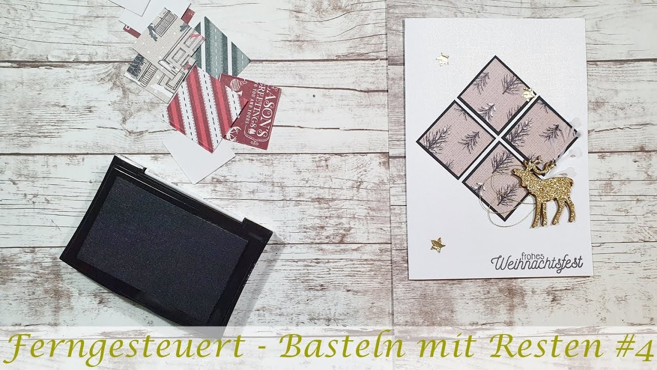 Basteln mit Resten #4 │Ferngesteuert Karte Basteln│einfach_anna