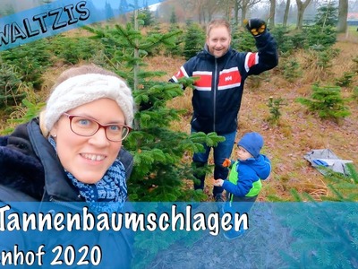 Bio ????Tannenbaumschlagen 2020. Minkenhof Itzenbüttel. Tagesausflug mit Kind. Frohe Weihnachten