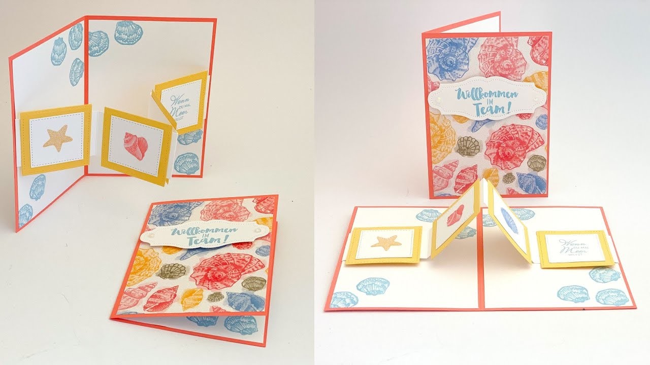 Brandneue Stampin' Up! Produkte⎮ tolle W Fold Card