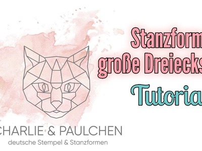 Große Dreiecksbox | Produktvorstellung und Tutorial | Box basteln