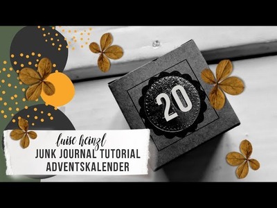 JUNK JOURNAL TUTORIAL ADVENTSKALENDER #20 EYELASH TRIM - RUFFLE [bezaubernde Deko - slow stitching]