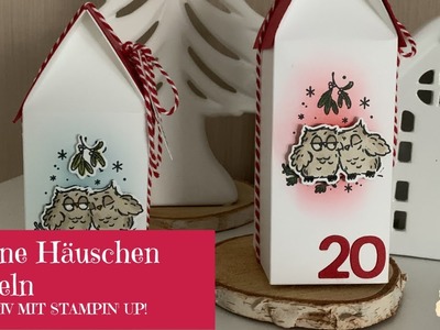 Kleine Häuschen basteln----kreativ mit Stampin'UP!