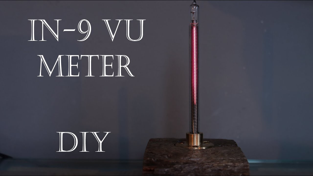Most beautiful VU meter - DIY (Nixie tube)
