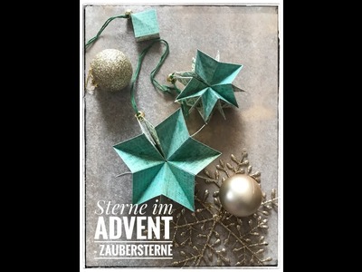 Sterne basteln im Advent *Woche 2* - Zauberstern mit Produkten von Stampin' Up