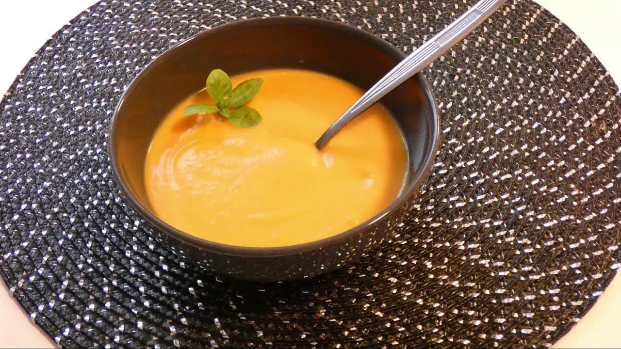 Süßkartoffelsuppe  ---  Mein Tipp zum Fest