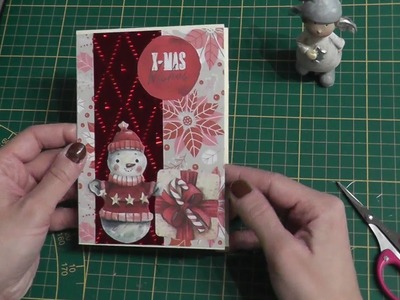 Watch me craft: Ich bastel 8 Weihnachtskarten mit Material von Action