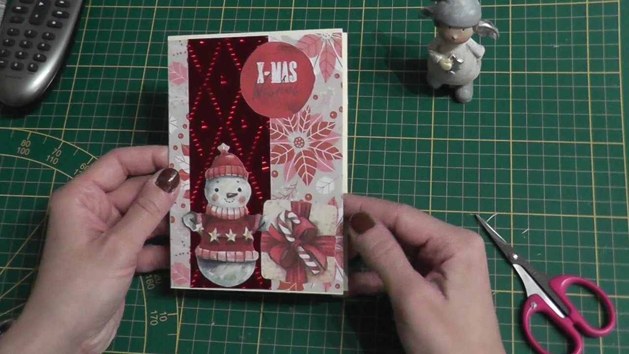Watch me craft: Ich bastel 8 Weihnachtskarten mit Material von Action